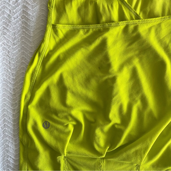 Lululemon workout neon strappy open back tank top tube top - Picture 13 of 13